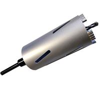 SDS MAX Couronne de forage diamantée DM 32-150 mm L 200 mm M22 avec filetage pointu pour marteau perforateur (DM = 102 mm)