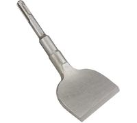 SDS Plus Burin plat 165 mm x 75 mm Burin à bec coudé Burin professionnel Burin large pour utilisation en céramique Dalles de sol -