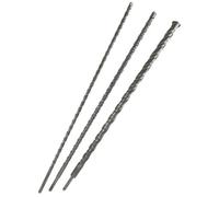 SDS Plus Long 600mm forets forets de maçonnerie 12mm, 16mm & 24mm TE698