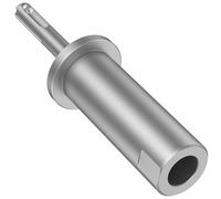 SDS-plus Pilote de tige de mise à la terre en T - Diamètre intérieur : 16 mm - Diamètre extérieur : 29 mm - 145 mm - Surface bombée - Barres de mise à la terre - Pilotes de piquets en bois - Tube en