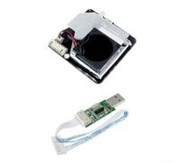 SDS011 Capteur PM2.5 avec détection de diffusion de la lumière et entrée d'alimentation 5 V pour systèmes environnementaux embarqués