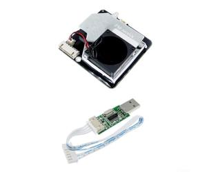 SDS011 Capteur PM2.5 avec détection de diffusion de la lumière et entrée d'alimentation 5 V pour systèmes environnementaux embarqués