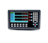 SDS2-3VA 3 Axe LCD Kit de lecture numérique et 3 pièces Ka-300 Encodeurs d'échelle linéaire en verre for moulin à tourilles,DRO numérique(SDS2-3VA LCD display)