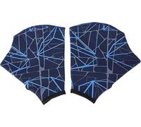 SDSKZOZP Gants de Natation palmés en Paume Canard, résistants à l'eau, for l'entraînement la, Le Fitness Aquatique, Surf, l'aquagym, plongée avec Tuba(M)