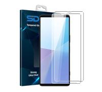 SDTEK *2 Pack Protection écran pour Sony Xperia 10 VI Verre Trempé Résistant aux éraflures Glass Screen Protector Vitre Tempered Film Protecteur
