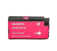 sDtESNB Cartouche d'encre 937 Compatible avec 9110B 9120 9130 9720 9730(Magenta)