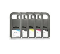 sDtESNB Cartouche d'encre pigmentée PFI710, 700ML, avec Puce, Compatible avec l'imprimante TX2000, TX3000, TX4000(Cyan Dye)