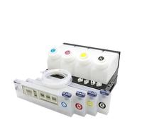 sDtESNB Cartouche d'encre Rechargeable avec réservoir de 220ML, système Ciss en Vrac, Compatible avec Roland VS-640i BN-20 VS-540i VS-300i VS-420 VP-500i SJ-745(4Cartridge 4tank)