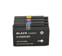 sDtESNB Cartouches d'encre H 938XL 937XL compatibles avec Les imprimantes 9110B 9120 9130 9720 9730(938-4Color 1set)