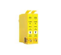 sDtESNB Cartouches d'encre T502xl Compatible avec imprimante 502 XL, compatibles avec Expression Home XP-5105 XP-5100 Workforce WF-2860 série WF-2865(2yellow)