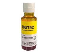 sDtESNB Couleur Compatible Bouteille à Base d'eau à Base d'encre Recharge à Jet d'encre Compatible avec - GT51 GT52 GT53 5810 5820 Imprimante avec 51 52 53 Encre Compatible(1 Yellow)