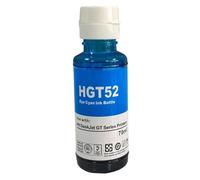 sDtESNB Couleur Compatible Bouteille à Base d'eau à Base d'encre Recharge à Jet d'encre Compatible avec - GT51 GT52 GT53 5810 5820 Imprimante avec 51 52 53 Encre Compatible(1 Cyan)