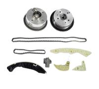 sDtESNB Kit de chaîne de synchronisation G4KF avec Admission d'échappement Abordant d'arbre à cames 1Set Fits 2.0T 2009-2014 Modèles compatibles avec 24321-2C000 24370-2G000 24350-25000