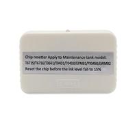 sDtESNB Réinitialiseur de Puce T6716 T04D0 T3661, boîte de Maintenance, Compatible avec XP 15000 XP 5115 WF 2800 L14150 XP 5105 L6178 L6198 L6170 L6190(1pcs)