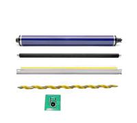 sDtESNB Rouleau de Charge PCR de Tambour de Tambour DC250 Compatible DC250 OPC Compatible avec Les modèles DC 240 242 250 252 260 WC 7655 7665 7675 Partie DE Remplacement 013R00603(1SETcolor)