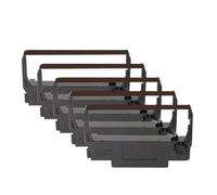 sDtESNB Ruban d'impression d'encre Compatible avec l'imprimante ERC 30 ERC 34 ERC 38 TM U230 U300 U300D U325 U370 U375 TM 200 UB 267 II 270(5 pcs Purple)