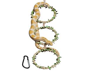 Sdtgrtht Accessoires pour Terrarium | Branche réaliste étanche pour Reptile,Branche d'escalade pour Enrichissement des Reptiles - pour Terrarium, Exercice et Exploration