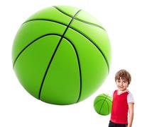 Sdtgrtht Basket-Ball en Salle, Dribble de Basket-Ball Silencieux en intérieur | Ballon d'entraînement en PU 3D Souple Silent Ball,Ballon en Mousse Brillante, Basket-Ball muet pour Un Jeu amélioré,