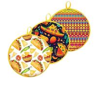 Sdtgrtht Pochette Chauffante Pour Tortillas,Poche Isotherme 30 cm pour Farine,Sac Chauffant Micro-Ondes Pour Tortillas Jusqu'à 15 Crêpes - Pour Restauration Buffets Réceptions Cuisson Pizza Cuisine Et