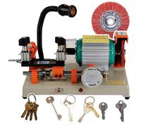 SDTOOP Machine de Duplication de clés Manuelle multifonctionnelle 120 W, Machine de découpe de clés Professionnelle, Horizontale - Peut dupliquer diverses Formes Creuses, ondulées et cylindriques