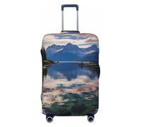 SDTYKHJ Housse de bagage de voyage tendance en élasthanne pour protéger les valises de 45,7 à 81,3 cm, Noir , XL