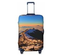 SDTYKHJ Housse de protection tendance pour valise de voyage Mauna Kea Summit Sunset Spandex lavable anti-rayures pour valises de 45,7 à 81,3 cm, Noir , L