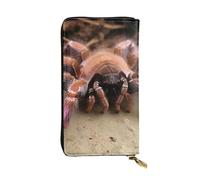 SDTYKHJ Portefeuille long pour femme - Grande capacité - Grand portefeuille mexicain en cuir - Pour cartes et téléphone - Portefeuille de voyage