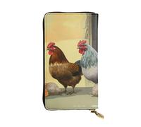 SDTYKHJ Portefeuille pour femme - Grande capacité - Portefeuille long en cuir italien - Pour cartes et téléphone - Porte-monnaie de voyage