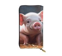 SDTYKHJ Portefeuille pour femme - Grande capacité - Portefeuille long en cuir souriant - Porte-carte pour téléphone portable