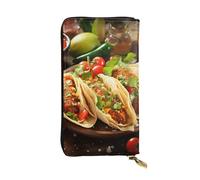 SDTYKHJ Portefeuille pour femme - Grande capacité - Portefeuille mexicain - En cuir - Pour cartes et téléphone
