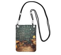 SDTYKHJ Sac à main pour téléphone portable, sac à bandoulière pour mathématiques, sac à bandoulière étanche pour téléphone portable pour femme