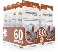 Sdu Specialistidelludito Lot De 60 Piles Modèle 312 Marron (Pr41) ¿ 10 Paquets De 6 Piles Pour Appareils Acoustiques 1,45 V ¿ Piles Acoustiques Rayovac Varta Extra[Z1019]