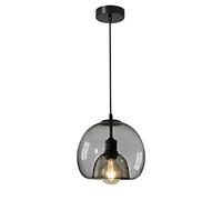 SDUYTDG Creative Double Couche Ambre/Gris Suspension pour Chambre Lumière Globe Luminaire Suspendu pour Entrée Lumière Lustre Plafonnier pour Restaurant Éclairage