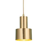 SDUYTEG Suspension Nordique En Laiton À 1 Lumière, Lampes Suspendues Modernes, Lustre De Plafond Réglable, Luminaires Adaptés À L'entrée De L'îlot De Cuisine, À La Chambre À Coucher, Au Comptoir De Ba