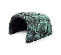 SDVantage Cachette en pierre pour reptile, niche pour reptile, décoration d'angle pour lézard, serpent, tortue, accessoires de décoration