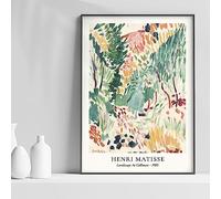 SDVIB Abstrait Matisse Fleurs Feuille Galerie Nordique Affiches Et Gravures Peinture Mur Art Toile Mur Photos Pour Salon 40x60cm Sans Cadre