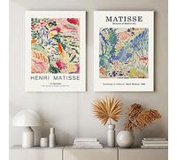 SDVIB Matisse Affiche Paysage Toile Peinture Fleur Affiche et Gravure Nordique Salon Home Decor Wall Art Photo 60x90cmx2Pcs Sans Cadre