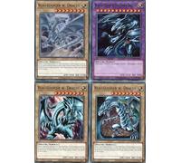 SDWD-DE034 - Dragon ultime aux yeux bleus - Kit de fusion - Common - 1ère édition - Allemand - Deck de structure : Blue Eyes White Destiny - avec protection d'expédition MZTCG Yugioh