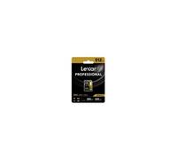 Lexar Carte SDXC Professionnelle 512 Go UHS-II 1800x (280 Mb/s)