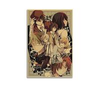 SDYFERBX Bungou Poster d'anime Stray Dog 2 - Impression sur toile - Décoration murale moderne pour chambre à coucher - 20 x 30 cm
