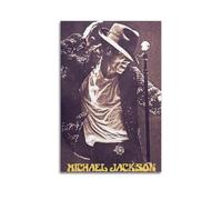 SDYFERBX Poster décoratif sur toile de Michael Jackson de chanteur Michael Jackson rétro - Impression d'art moderne pour chambre à coucher - 40 x 60 cm