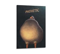 SDYFERBX Poster décoratif sur toile Judgment of The Duck - Poster mural moderne pour chambre à coucher - 20 x 30 cm