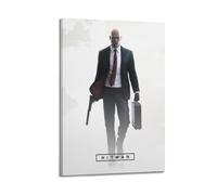 SDYFERBX Poster Hitman Game Poster1 décoratif sur toile - Impression d'art moderne pour chambre à coucher - 60 x 90 cm