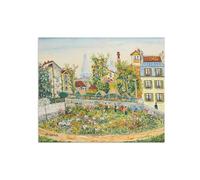 SDYSKKUG Impression sur Toile. Élisée Maclet Célèbre Tableau. Parc de Montmartre. D'art Affiche Décoration Chambre. Reproductions 48x40cm Sans Cadre