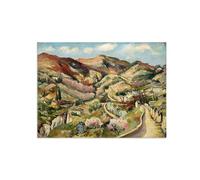 SDYSKKUG Impression sur Toile. Élisée Maclet Célèbre Tableau. Vallée. D'art Affiche Décoration Chambre. Reproductions 115x80cm Sans Cadre