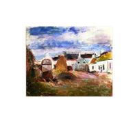 SDYSKKUG Impression sur Toile. Henri Matisse Célèbre Peinture. Ferme en Bretagne. D'art Mural Tableau Décoration Salon. Reproductions 35x30cm Sans Cadre
