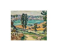 SDYSKKUG Louis Valtat Tableau Impression sur Toile. Célèbre D'art Mural Affiche Décoration Salon. Port. Reproductions 95x80cm Sans Cadre