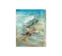 SDYSKKUG Zao Wou-Ki Célèbre Mural D'art Tableau Reproduction. 23.06. Abstrait Peinture Impression Image sur Toile. Tableau Murale Décoration Salon 38x30cm Sans Cadre