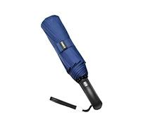 SDyudDS Parapluies, Parapluie Portable Automatique à 10 Baleines, Ouverture/Fermeture, Toile renforcée et Robuste, for Hommes Femmes(Blue,Small)