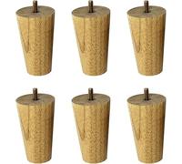 SDyudDS Pieds de Meubles, Lot de 6 Pieds Rechange for canapé, Table Basse, Fauteuil, Meuble TV(30cm)